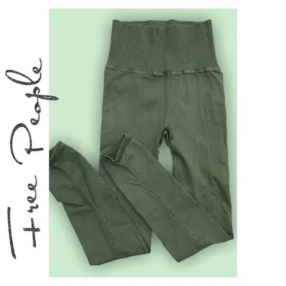 NEW ! Free People Good Karma Leggings - Picture 4 of 4